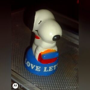 VINTAGE SNOOPY Ceramic Figure/Paper Weight - 1958-1966- United Feature Syndicate